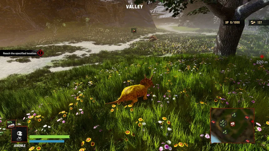 Скриншот 5 к игре Dinosaur Survival Simulator - Prehistoric RPG