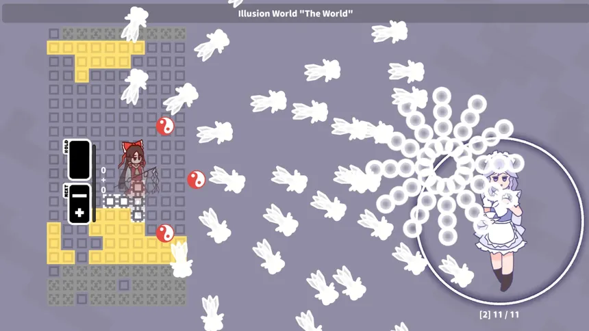 Скриншот 7 к игре 东方魔法块 ~ Touhou Magic Blocks