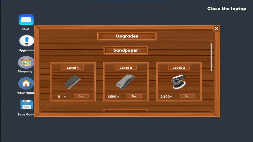 Скриншот 6 к игре Furniture Restoration Simulator: Garage Edition - Prologue
