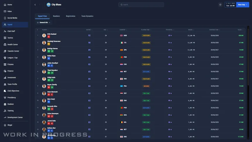 Скриншот 5 к игре Pro Soccer Manager 27