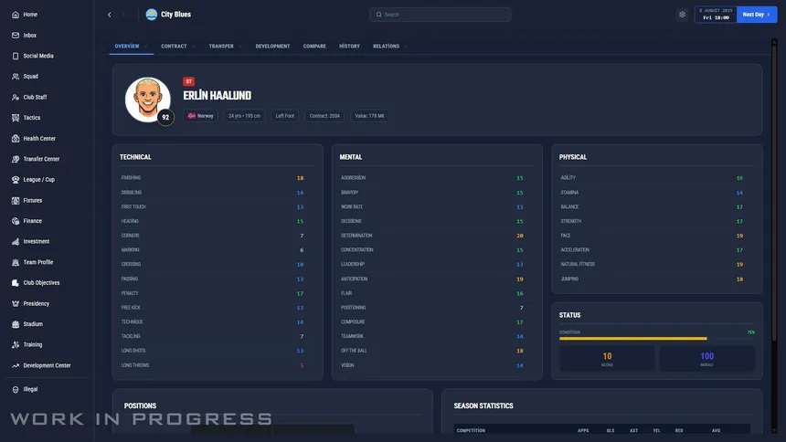 Скриншот 6 к игре Pro Soccer Manager 27