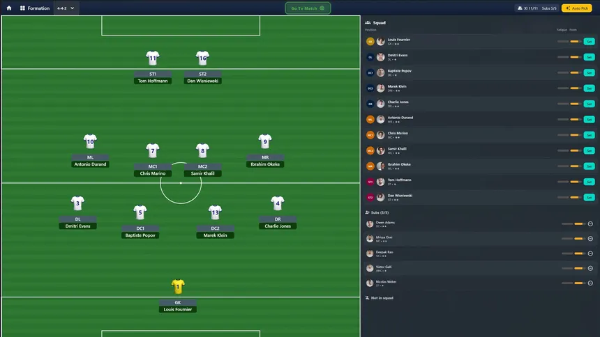 Скриншот 5 к игре THE NEW BOSS: FOOTBALL CLUB