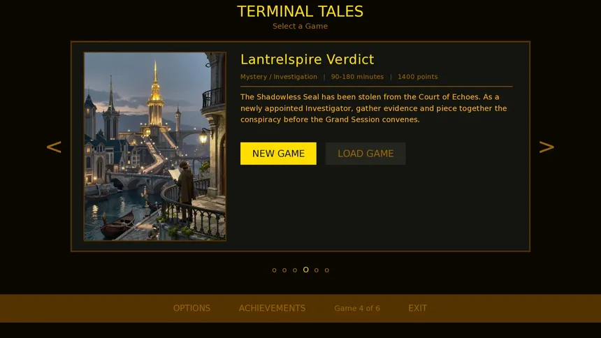 Скриншот 5 к игре Terminal Tales: An Interactive Fiction Anthology
