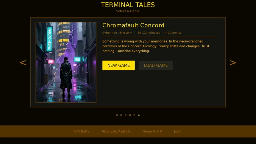 Скриншот 7 к игре Terminal Tales: An Interactive Fiction Anthology