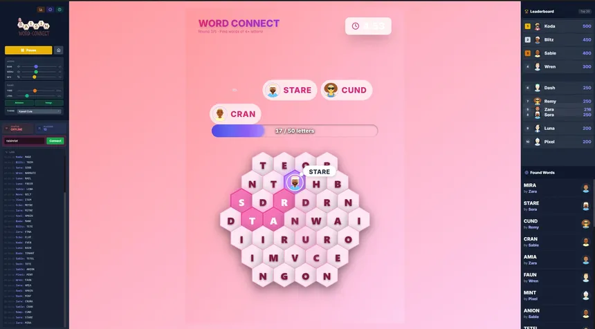 Скриншот 5 к игре Raisin Word-Connect