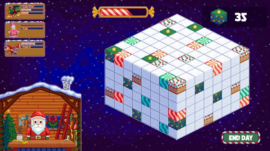 Скриншот 5 к игре Jingle Blocks