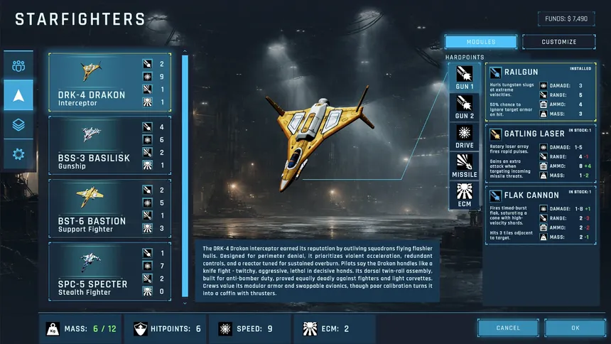 Скриншот 5 к игре Starwing Tactics