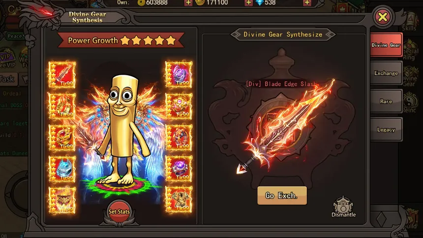 Скриншот 5 к игре Crazy Oddballs: Idle RPG