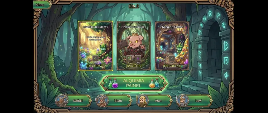 Скриншот 5 к игре Dama e Dungeons: 2D