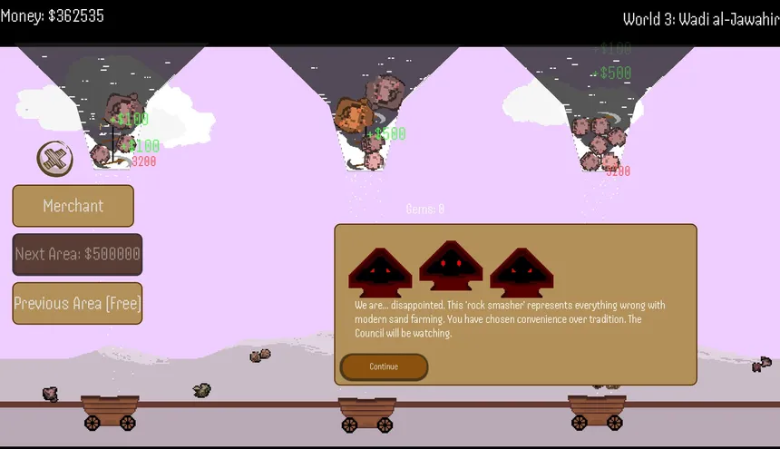 Скриншот 6 к игре Sandfall: Rock Smash