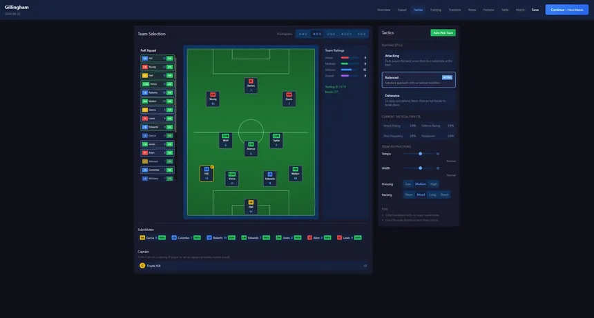 Скриншот 5 к игре Matchday Manager