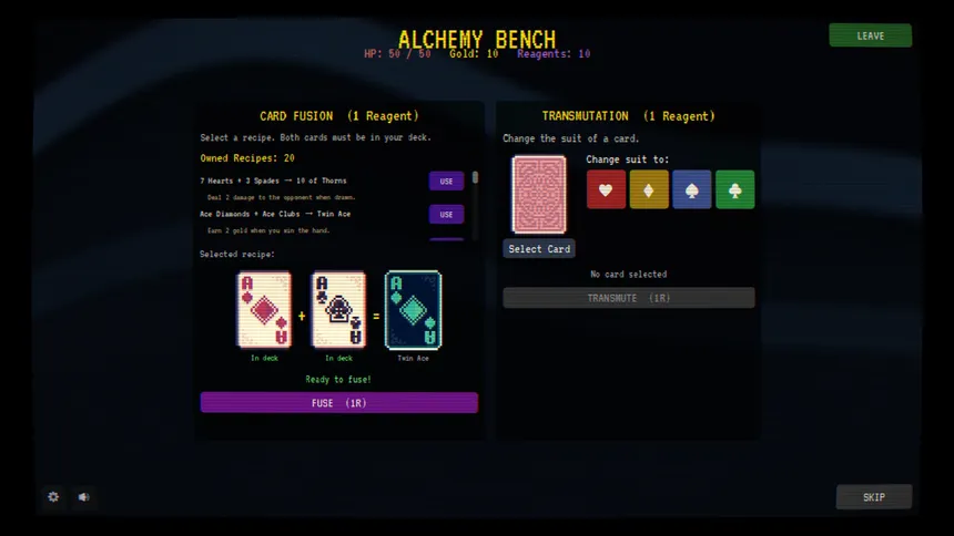Скриншот 6 к игре Blackjack Alchemist