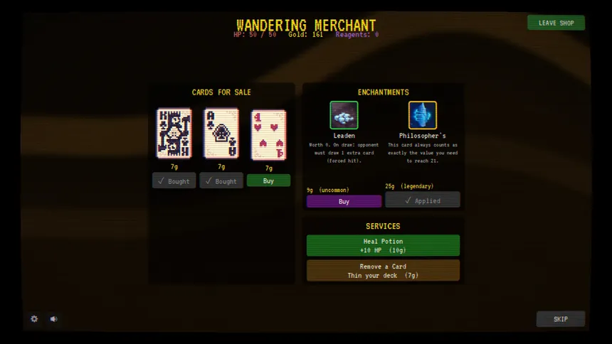 Скриншот 8 к игре Blackjack Alchemist