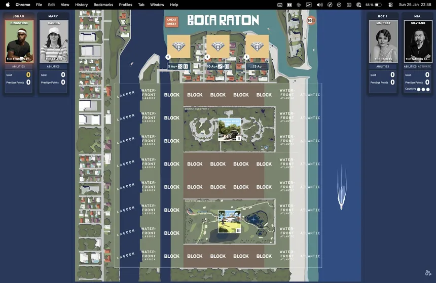 Скриншот 6 к игре Gold Coast Gambits: Boca Raton & Palm Beach