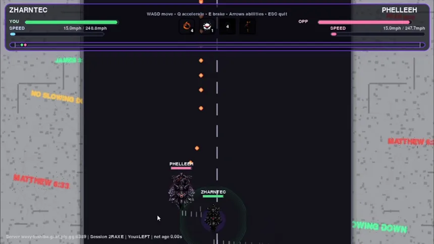 Скриншот 8 к игре Cyber Bike Duels