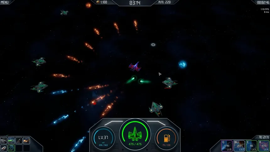 Скриншот 5 к игре Solitary Astral Voyage