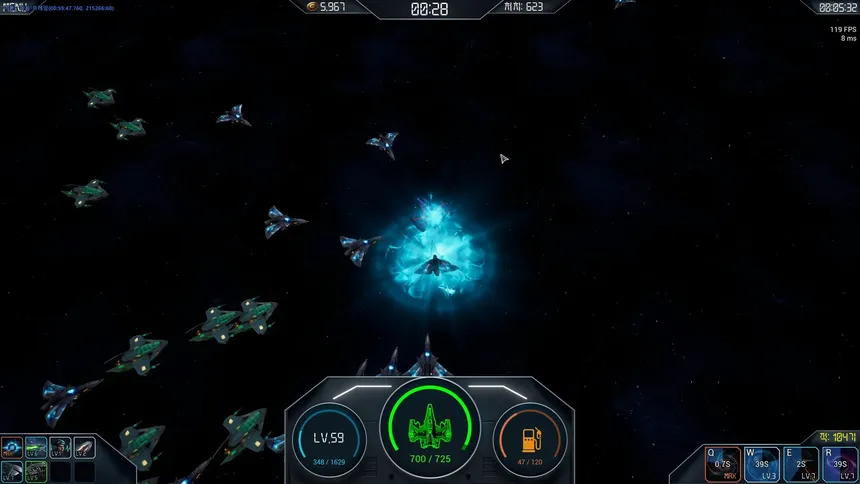 Скриншот 7 к игре Solitary Astral Voyage