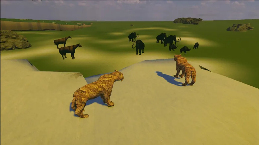 Скриншот 5 к игре Prehistoric Adventure