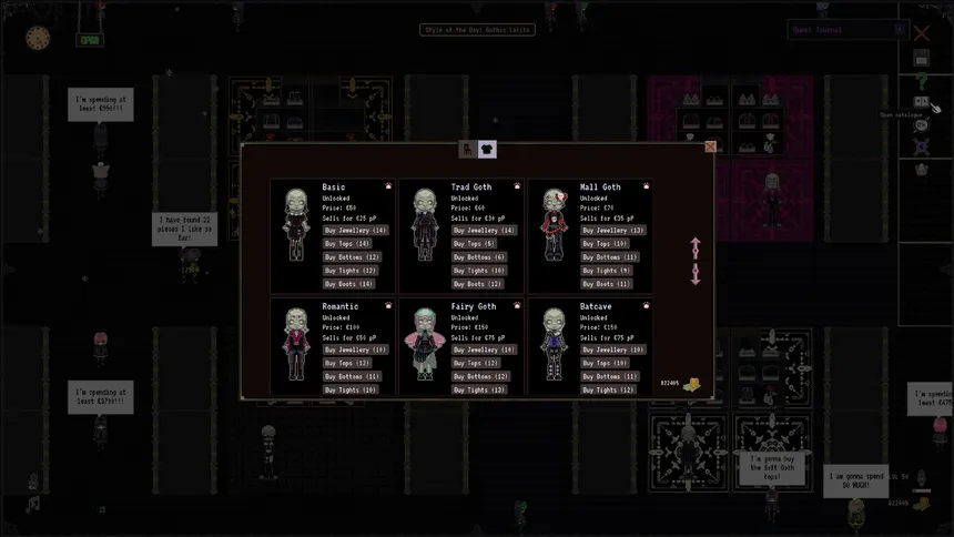 Скриншот 5 к игре Crow's Curated Closet - Shop Simulator
