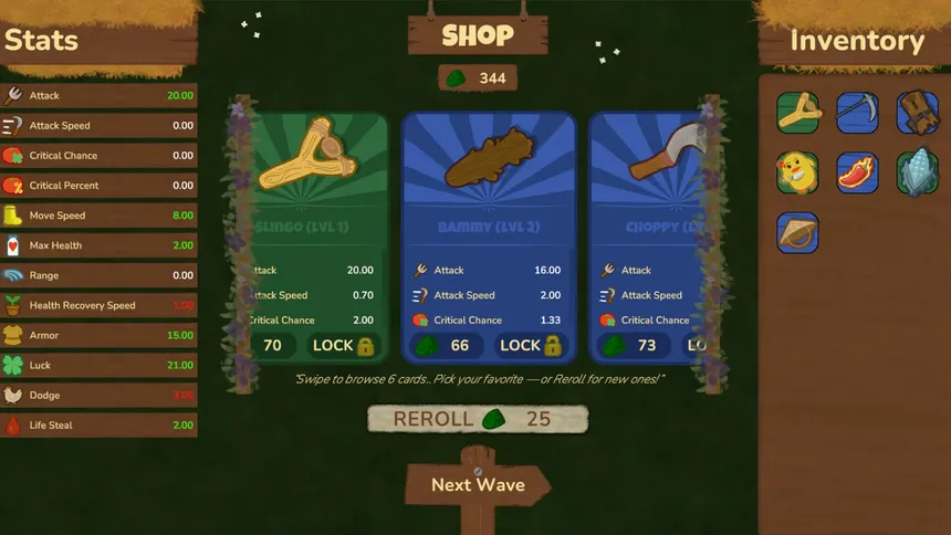 Скриншот 6 к игре Hamdy: a Roguelike Farm Mayhem