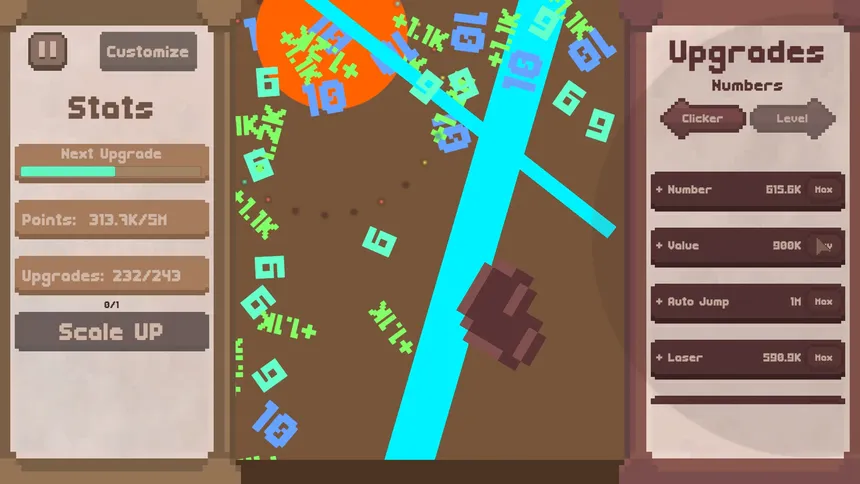 Скриншот 5 к игре A Game About Making Numbers Go Up