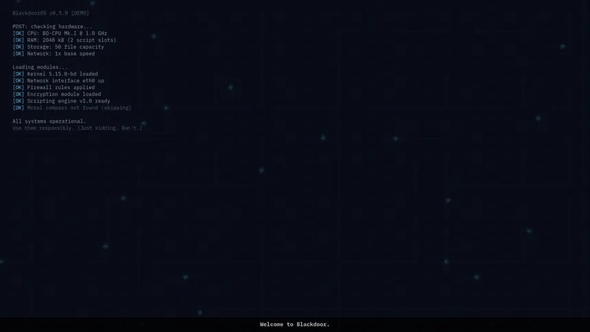 Скриншот 6 к игре Blackdoor