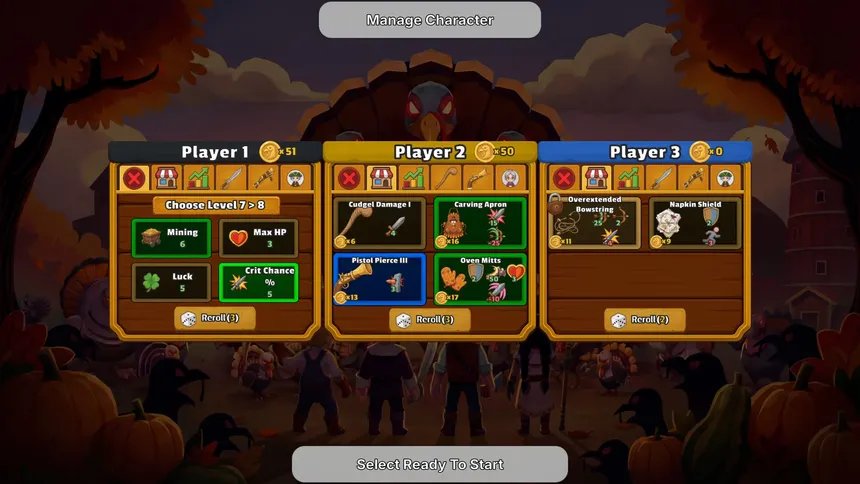 Скриншот 7 к игре Turkeygeddon: Feast of Fury
