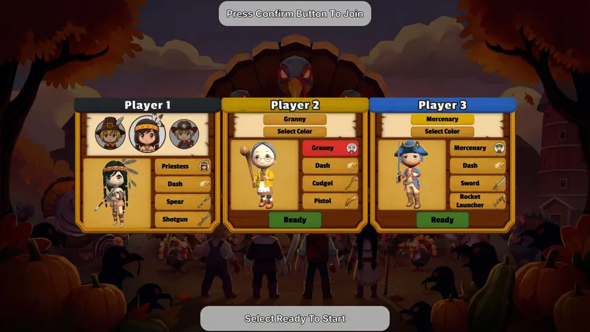 Скриншот 8 к игре Turkeygeddon: Feast of Fury