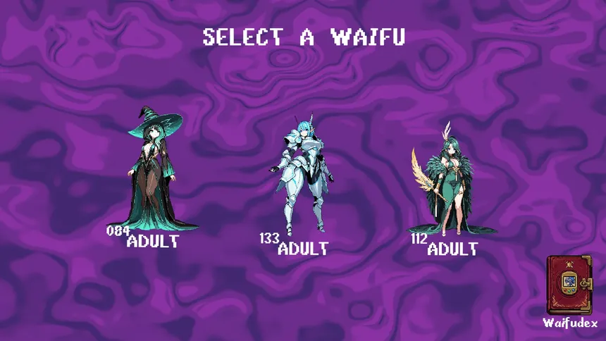Скриншот 8 к игре Waifuro : Roguelike Waifubuilder