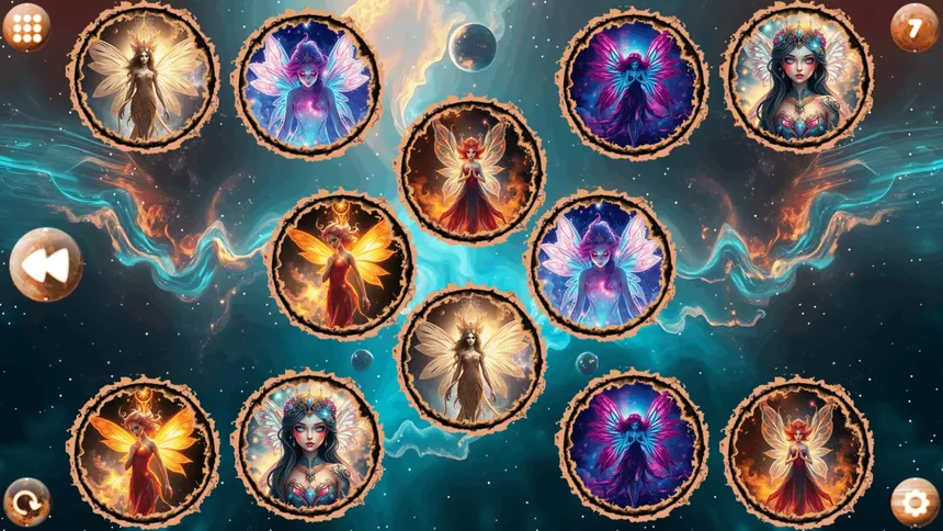 Скриншот 5 к игре Space Memory: Fairies