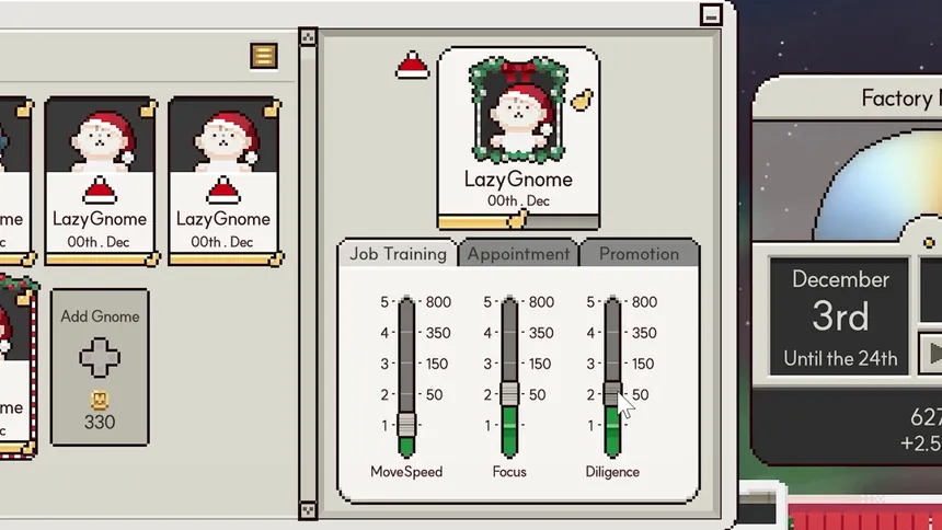 Скриншот 5 к игре Get to Work, Gnomes! Christmas Factory
