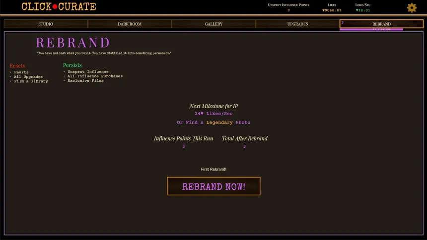 Скриншот 6 к игре Click & Curate: Idle Photography