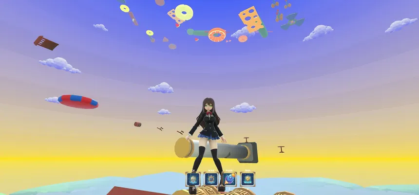 Скриншот 8 к игре Anime Girls: Climb Together