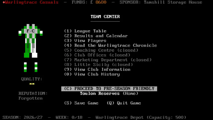 Скриншот 7 к игре FC Mafioso: Football Dynasty Manager