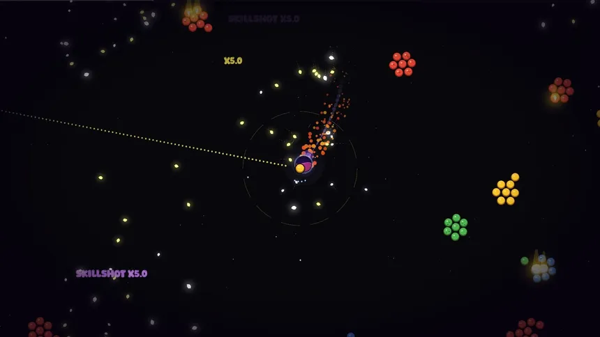 Скриншот 8 к игре Bubble Shooter but In Space and Incremental