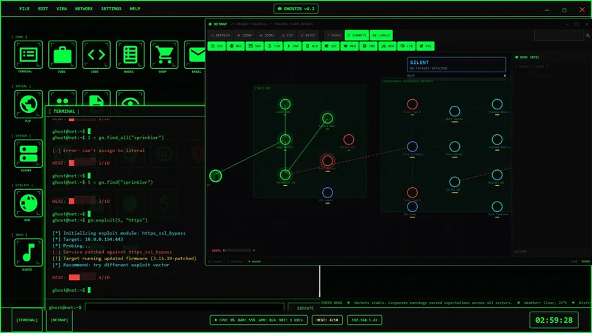 Скриншот 8 к игре Ghost Network : Dark Hacker