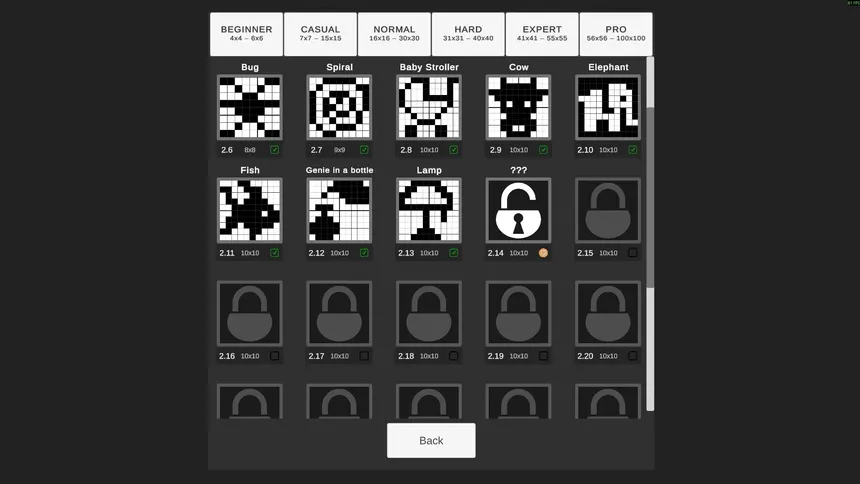 Скриншот 5 к игре nonogram