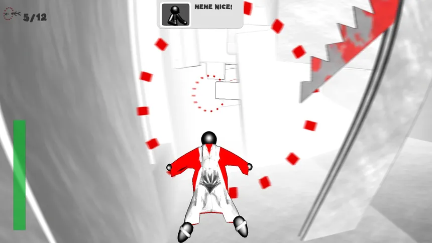 Скриншот 5 к игре Stickman 3D Wingsuit DELUXE