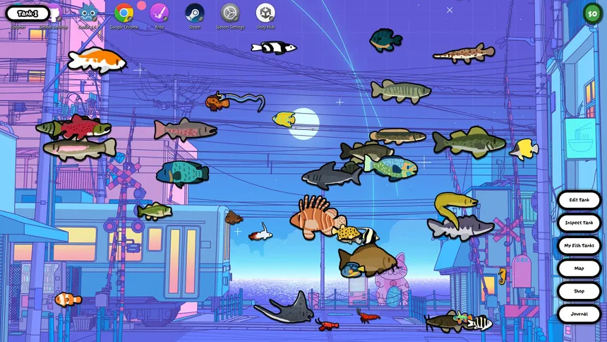 Скриншот 5 к игре Cozy Aquarium