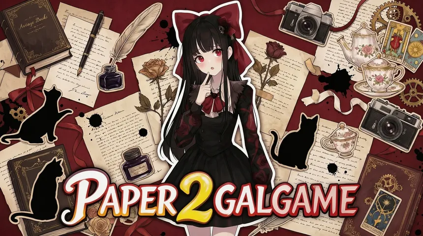 Скриншот 5 к игре Paper2Galgame