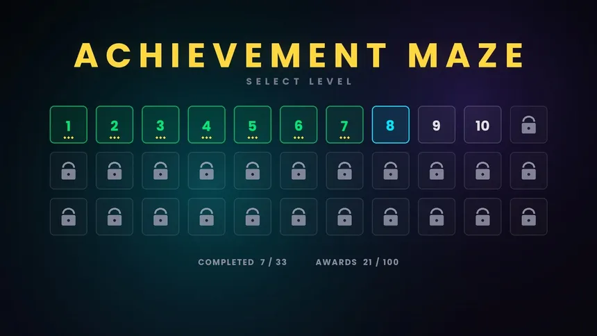 Скриншот 5 к игре Achivement Maze 1
