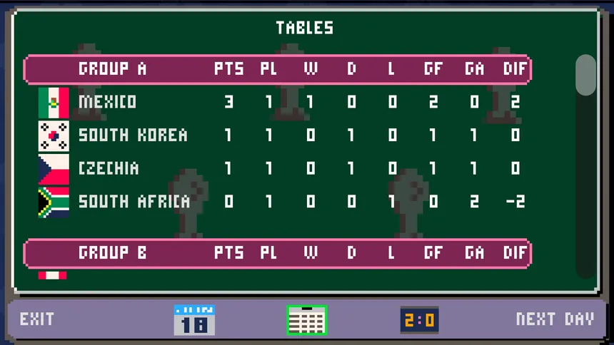 Скриншот 5 к игре Arcade World Cups