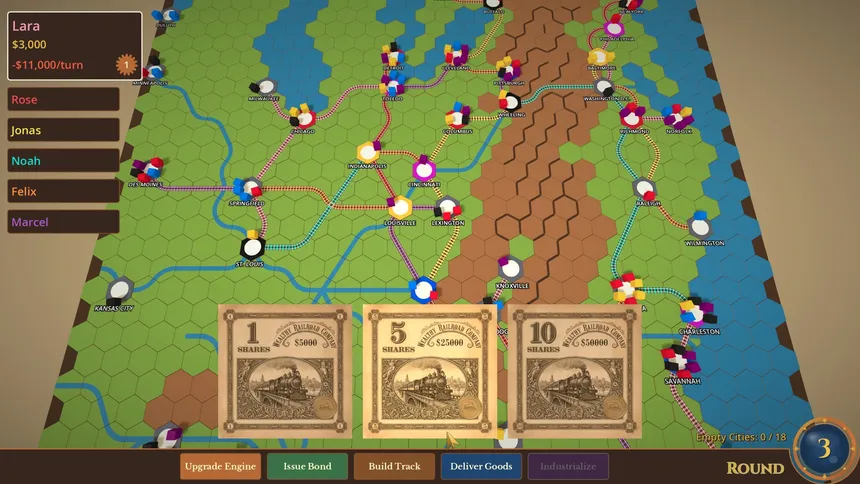 Скриншот 7 к игре Rails & Rivals