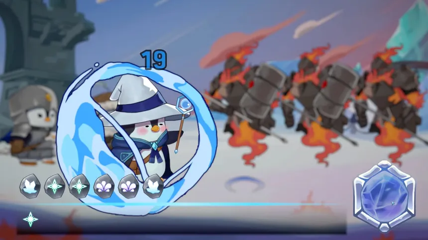 Скриншот 5 к игре Pengzle:Arctic Arcane