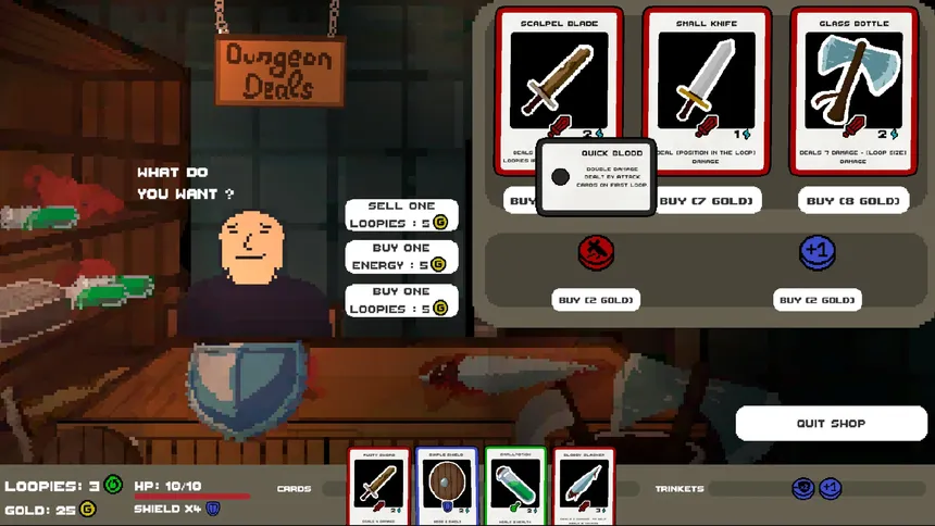 Скриншот 5 к игре Loopy Dungeon