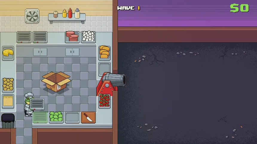 Скриншот 5 к игре Zombies Attack My Burger Joint