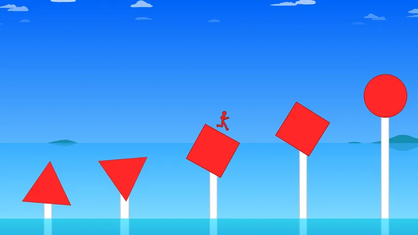 Скриншот 7 к игре Stickman Obstacle Course