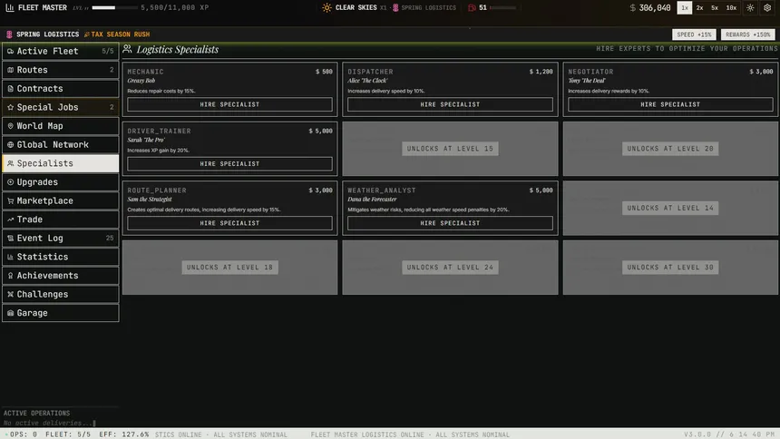 Скриншот 5 к игре Fleet Manager: Logistics Simulator