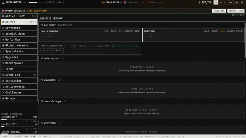 Скриншот 7 к игре Fleet Manager: Logistics Simulator