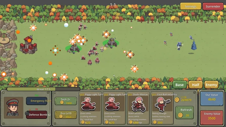 Скриншот 7 к игре MoeArmy vs SuArmy